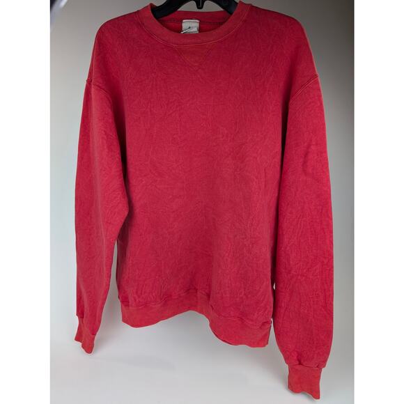 Surf Zone / Russell Athletic Red Sweatshirt 80s Vintage XL Large USA Made - Picture 1 of 5